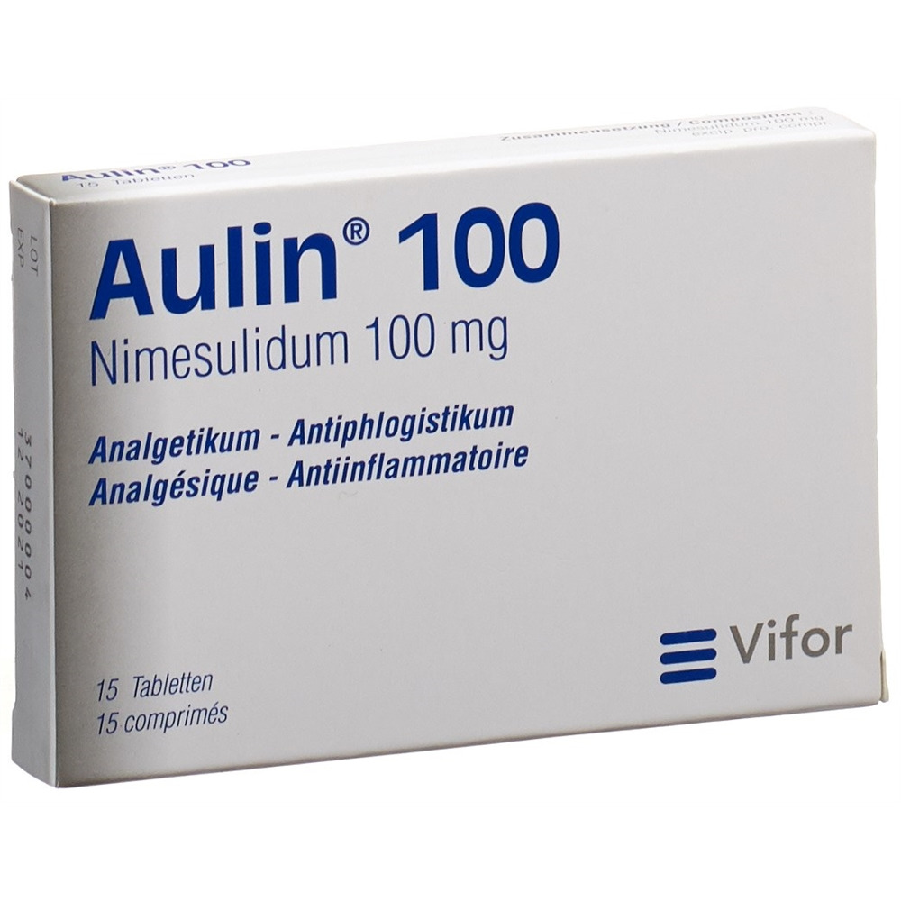 AULIN Tabl 100 mg Blist 15 Stk, Hauptbild