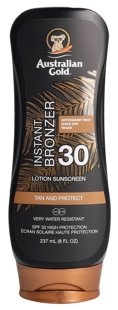 AUSTRALIAN GOLD lotion avec bronzer