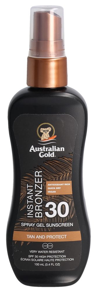 AUSTRALIAN GOLD Spray Gel mit Bronzer