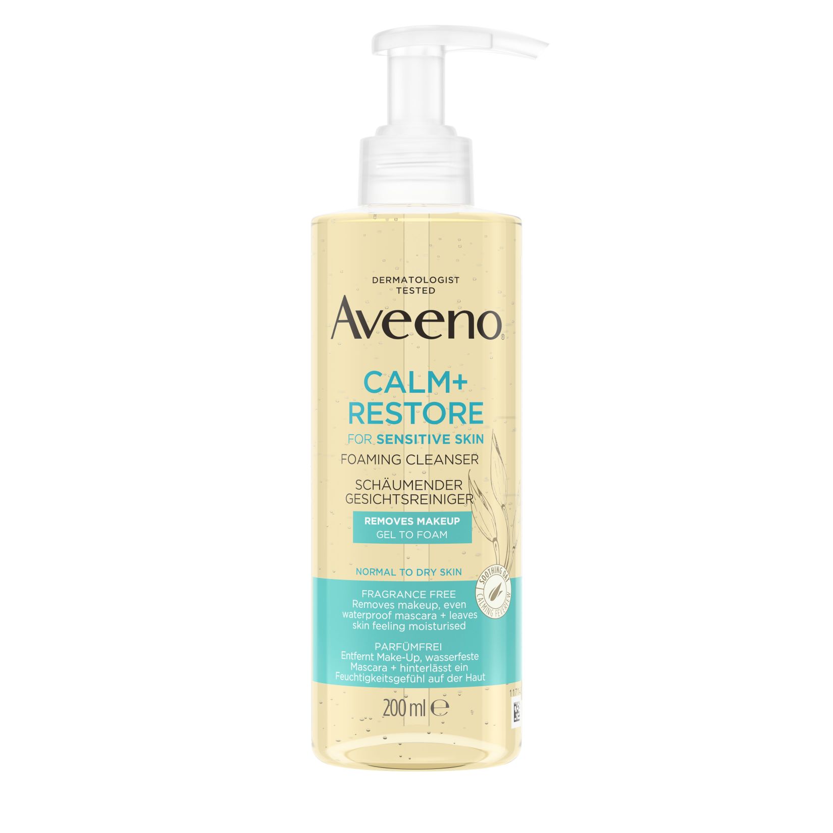 AVEENO Calm+Restore nettoyant pour le visage, image principale