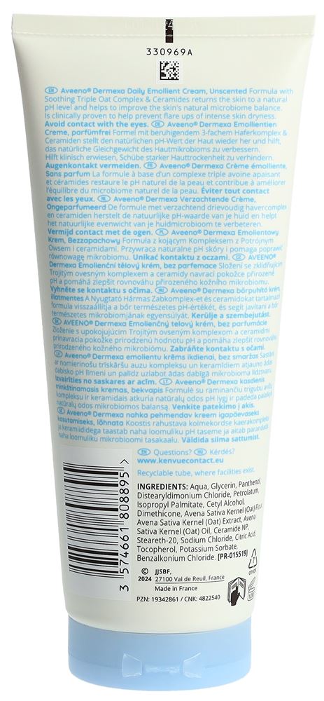 AVEENO Dermexa Emollientien Creme, Bild 4 von 5