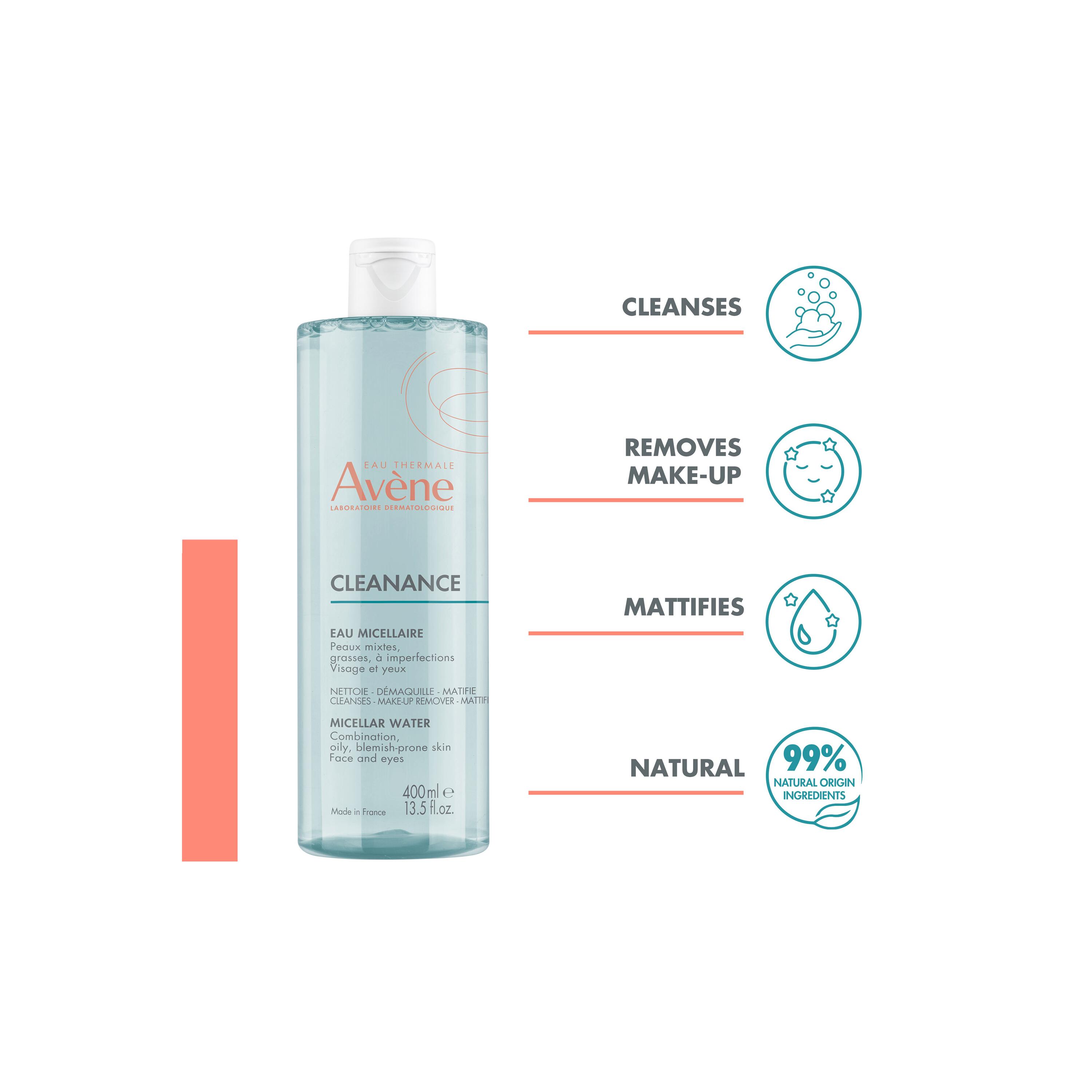 AVENE Cleanance eau micellaire, image 3 sur 4