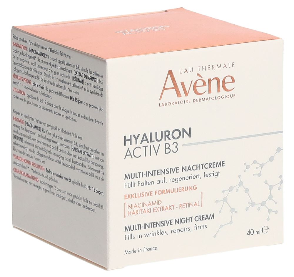 AVENE Hyaluron Activ B3 Nachtcreme