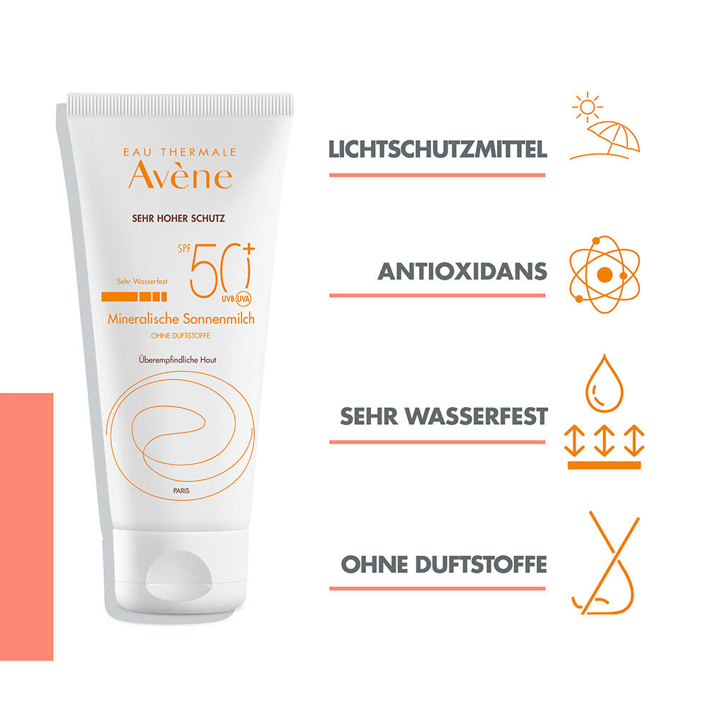 AVENE lait solaire minéral, image 2 sur 5