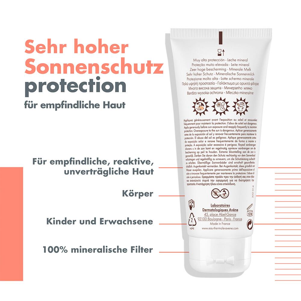 AVENE lait solaire minéral, image 3 sur 5