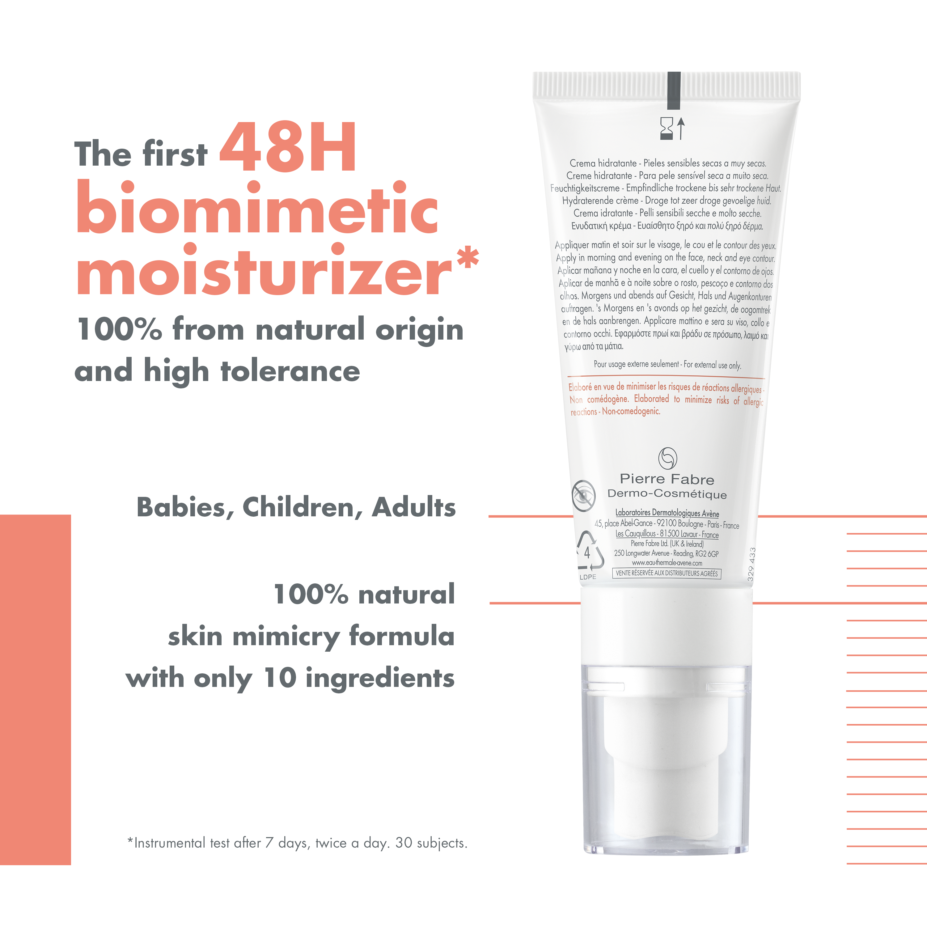 AVENE Tolérance Hydra-10 Feuchtigkeitscreme, Bild 4 von 5