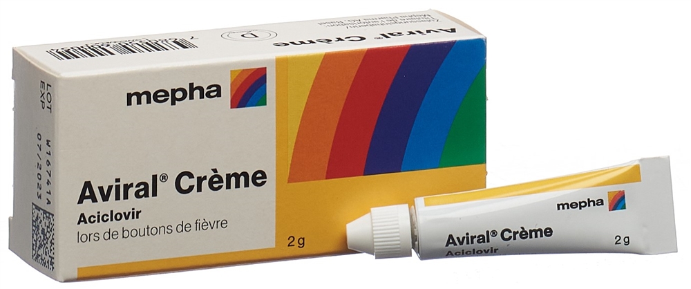 AVIRAL crème tb 2 g, image 3 sur 4