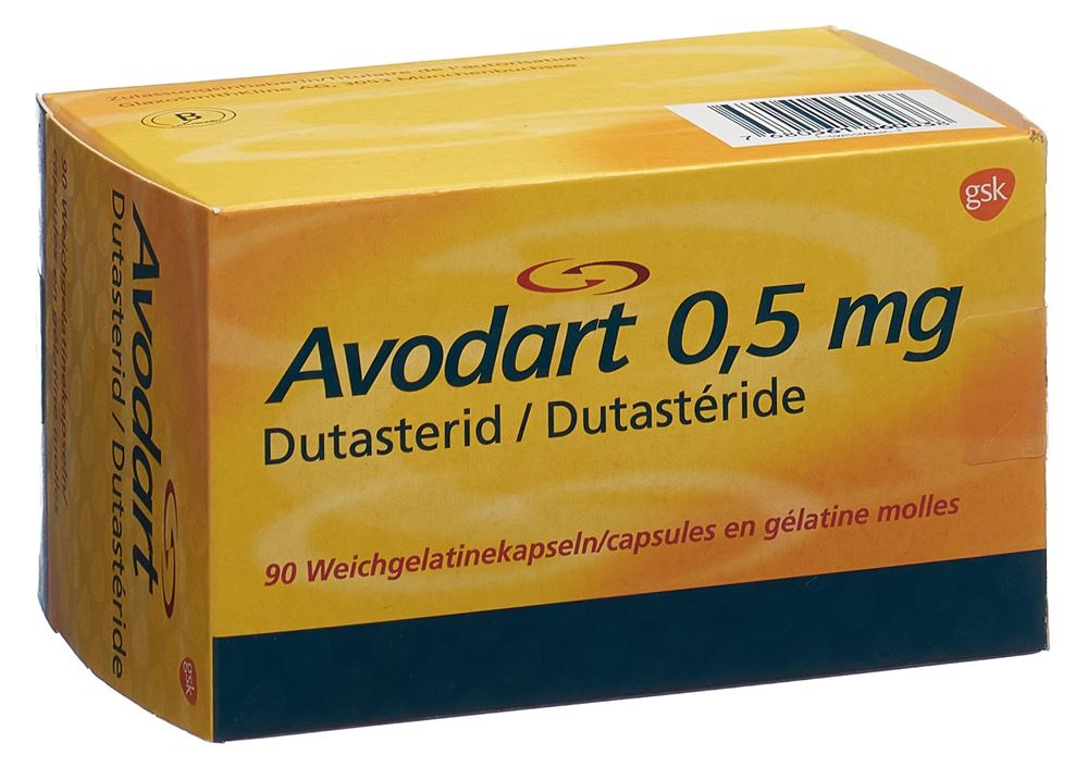 AVODART caps moll 0.5 mg blist 90 pce, image principale