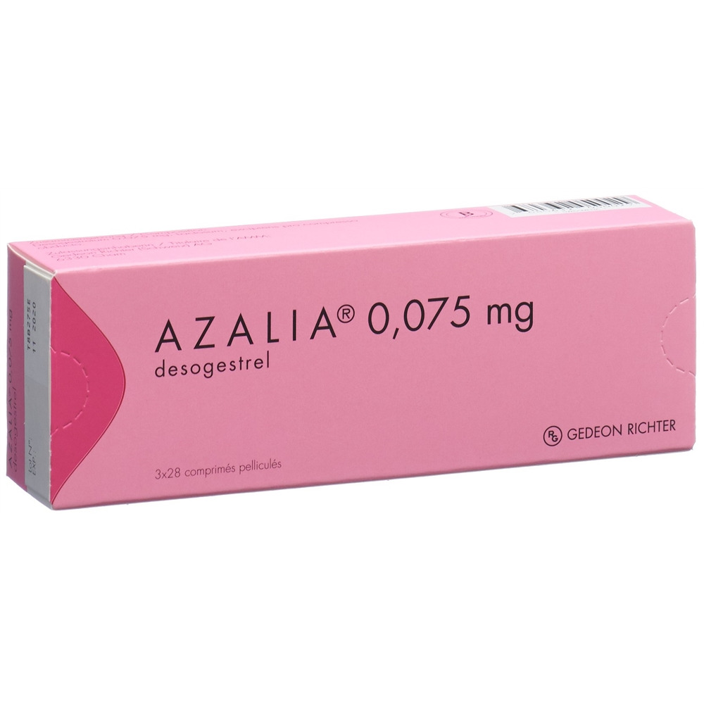 AZALIA cpr pell 0.075 mg blist 28 pce, image 2 sur 2