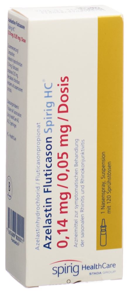 AZELASTINE FLUTICASONE Spirig HC, image principale