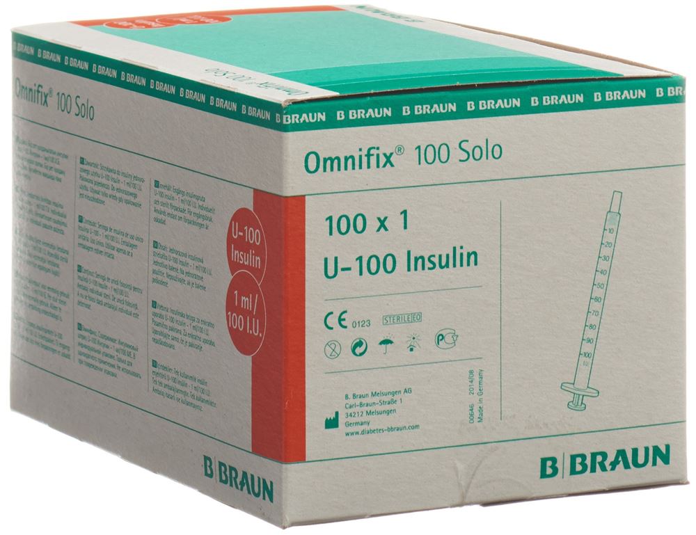 B. BRAUN Omnifix 100 insuline