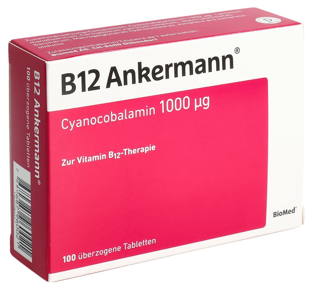 B12 Ankermann Ankermann 1000 mcg, Hauptbild