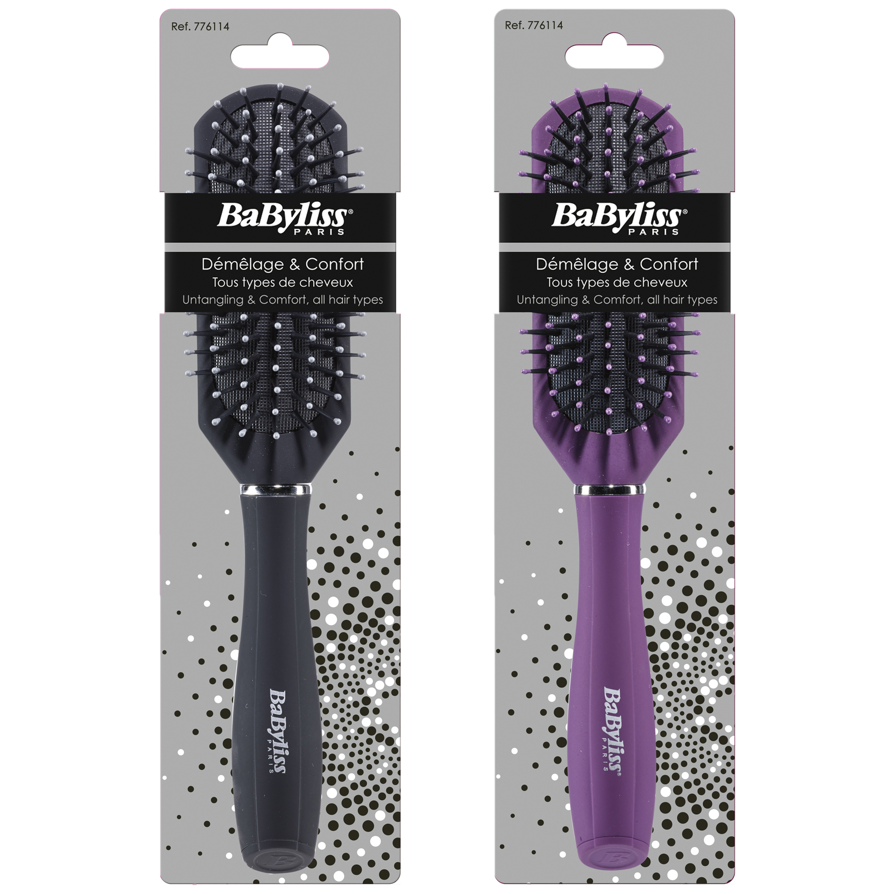 BABYLISS brosse pneumatique étroite