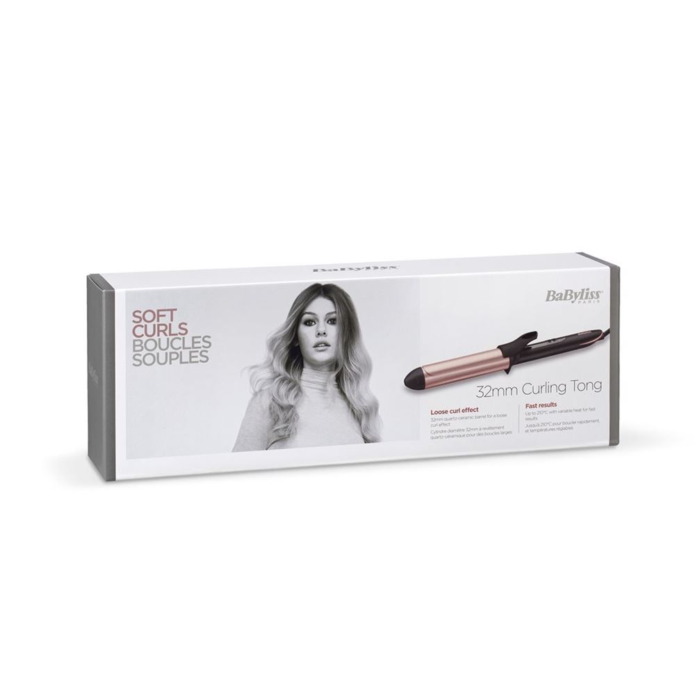 BABYLISS Lockenstab Rose Quartz