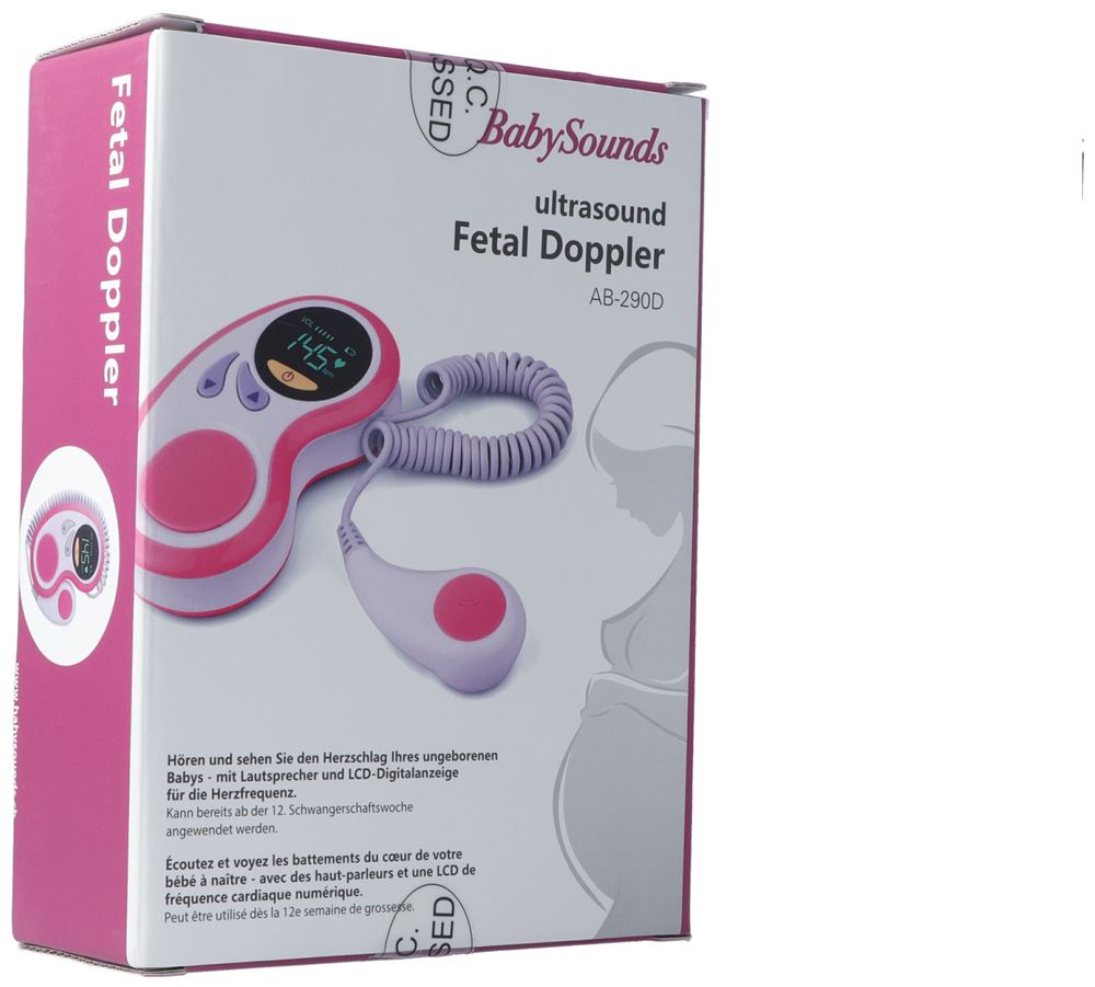 BABYSOUNDS Fetal Doppler mit LED-Digitalanzeige Herzschlag