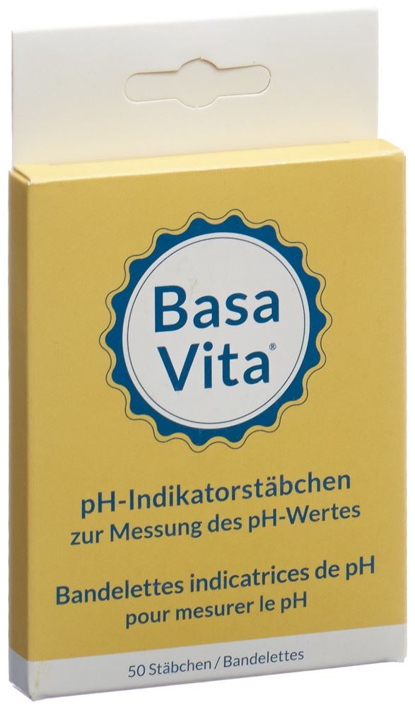 BASA VITA Bandelettes indicatrices de pH