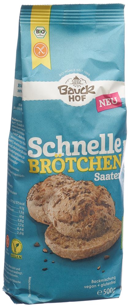 BAUCKHOF Schnelle Brötchen Saaten