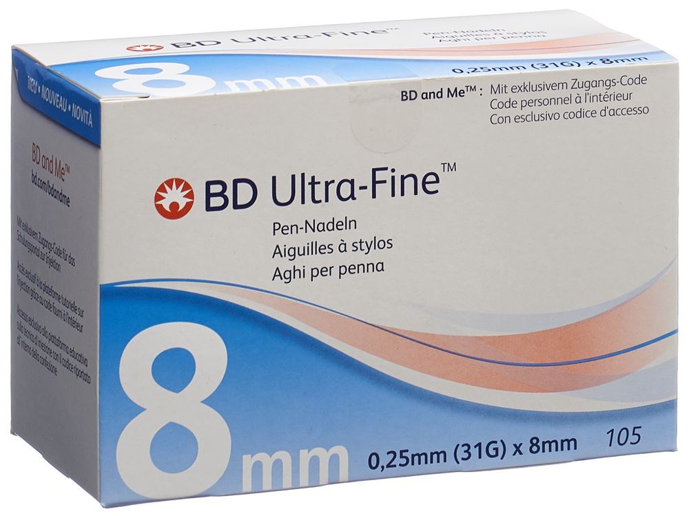 BECTON DICKINSON aiguilles à stylos