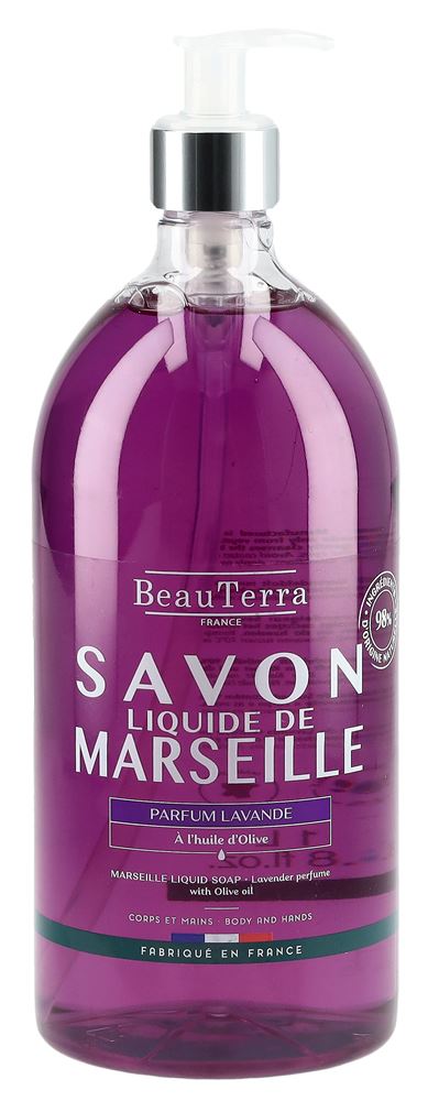 BEAUTERRA savon de Marseille liquide