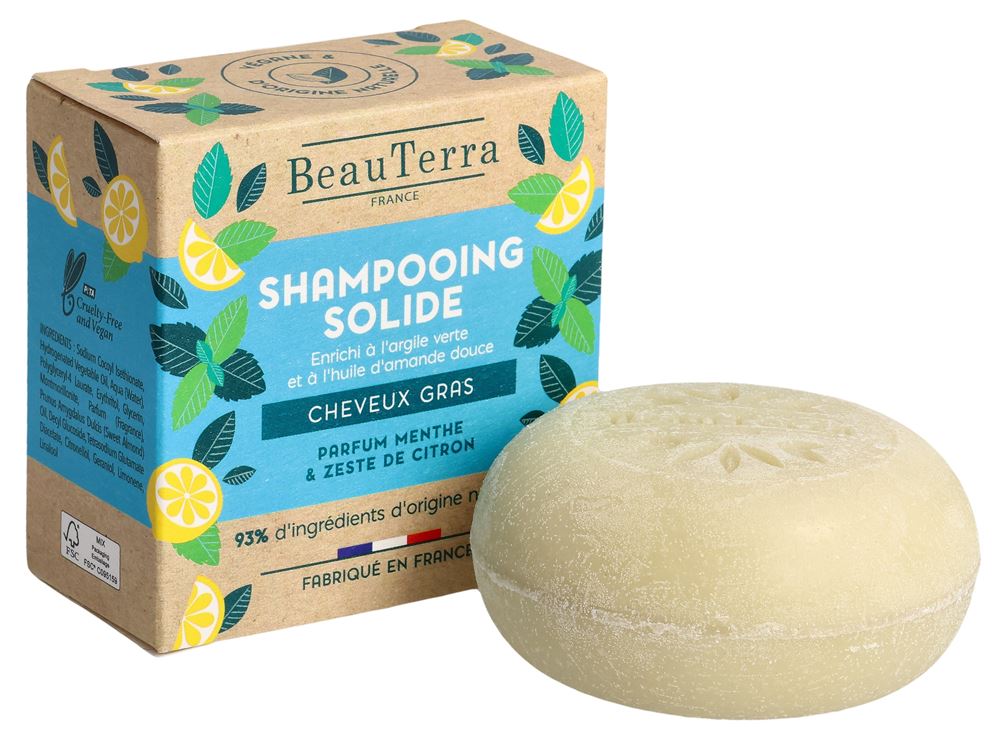 BEAUTERRA shampooing solide