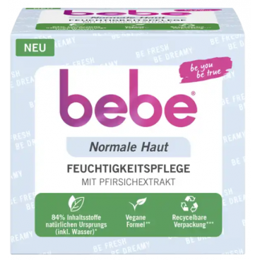 BEBE Feuchtigkeitspflege, Hauptbild