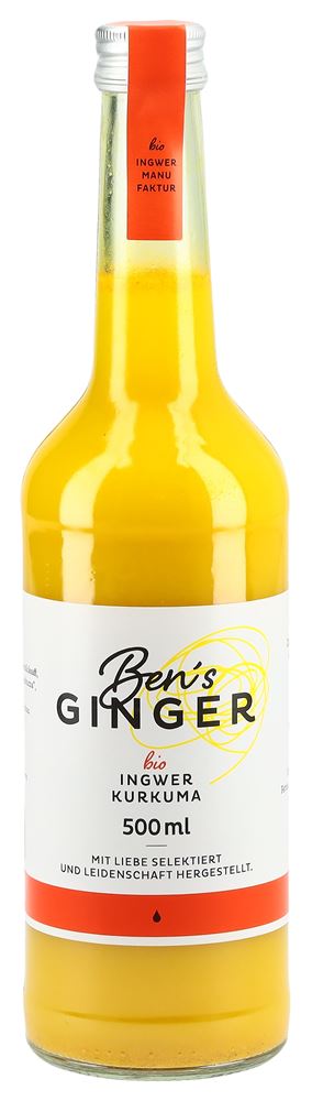 BEN'S GINGER Ingwer-Kurkumakonzentrat
