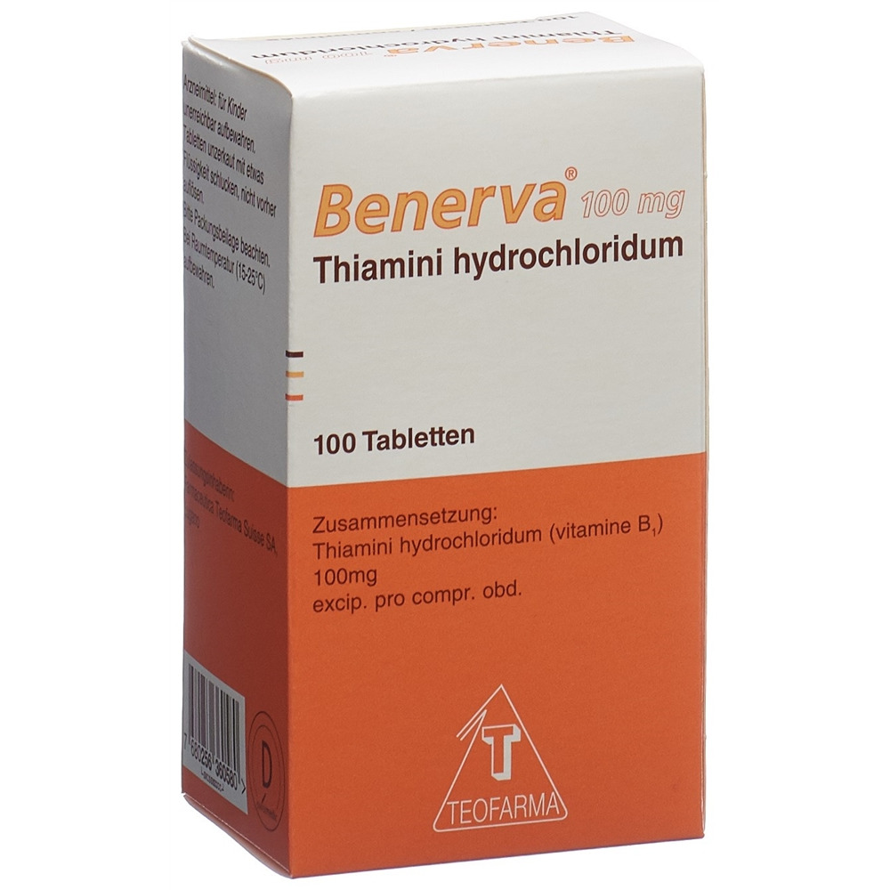 BENERVA cpr 100 mg bte 100 pce, image 2 sur 5