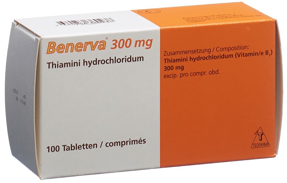 BENERVA cpr 300 mg blist 100 pce, image principale