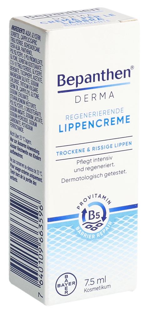 BEPANTHEN DERMA crème pour les lèvres