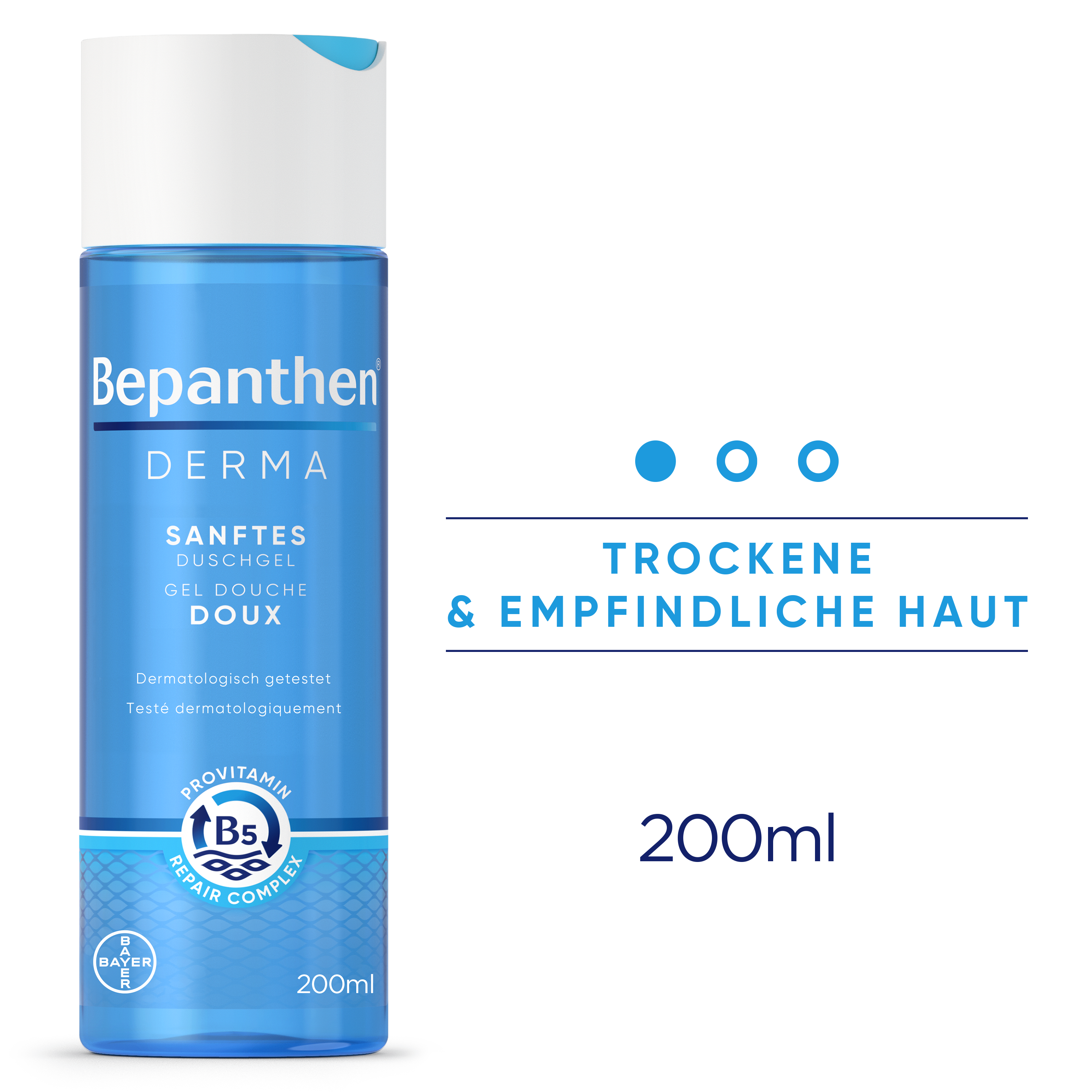 BEPANTHEN DERMA gel douche, image 3 sur 6