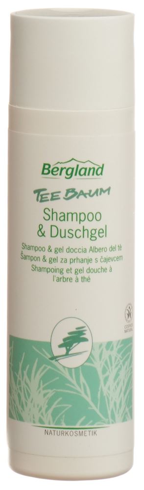 BERGLAND arbre thé shampooing gel douche, image principale