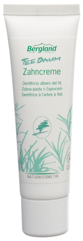 BERGLAND Teebaum Zahncreme, Hauptbild BERGLAND Teebaum Zahncreme, Hauptbild