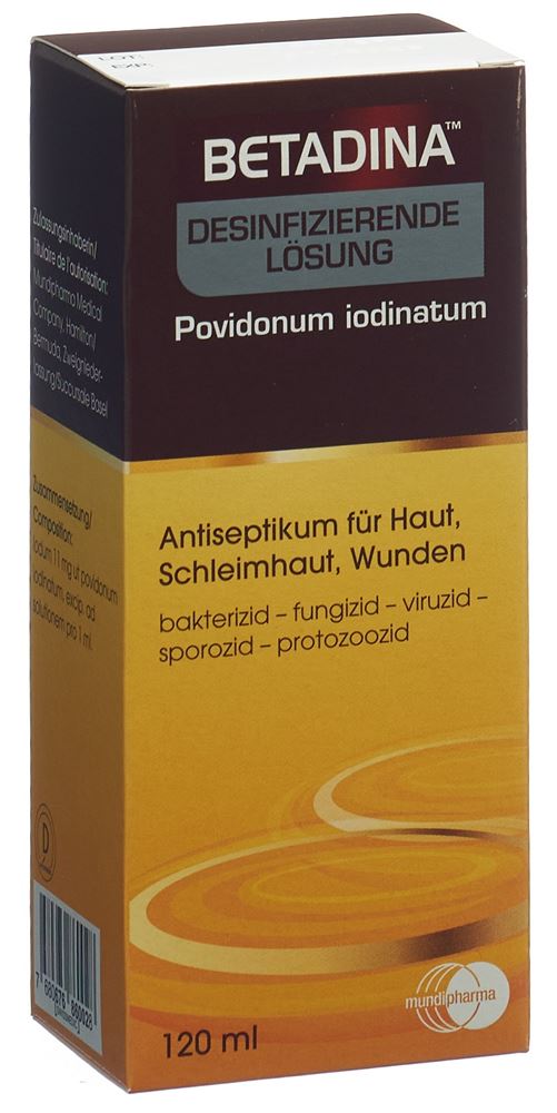 BETADINA desinfizierende Lösung, Hauptbild