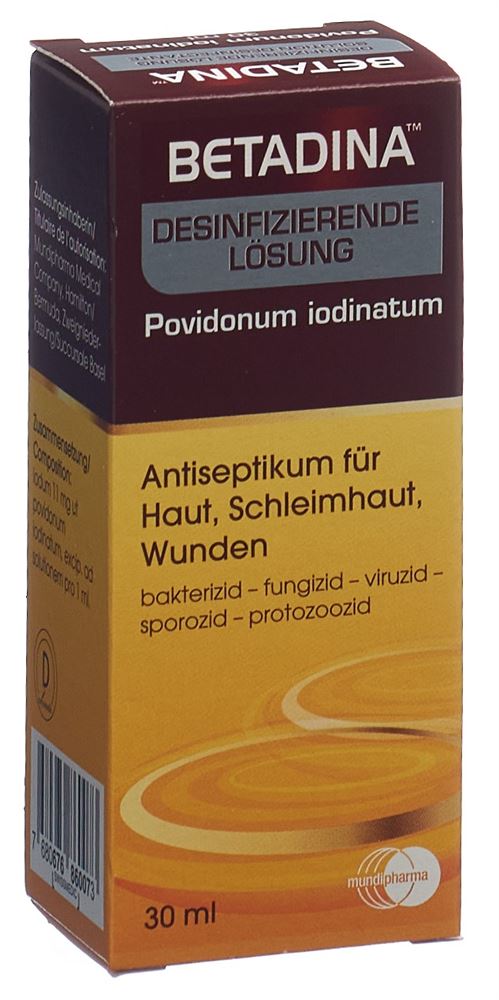 BETADINA desinfizierende Lösung, Hauptbild