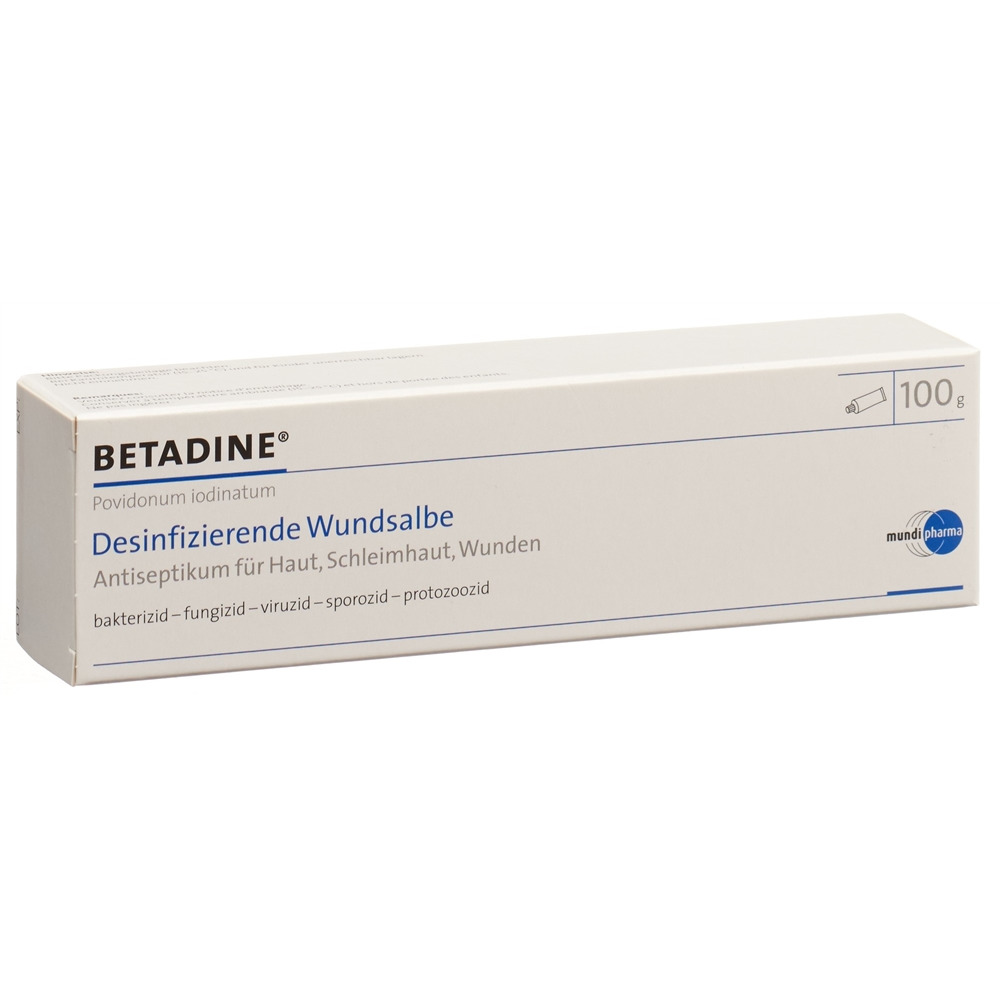 Betadine desinfizierende Wundsalbe, Hauptbild