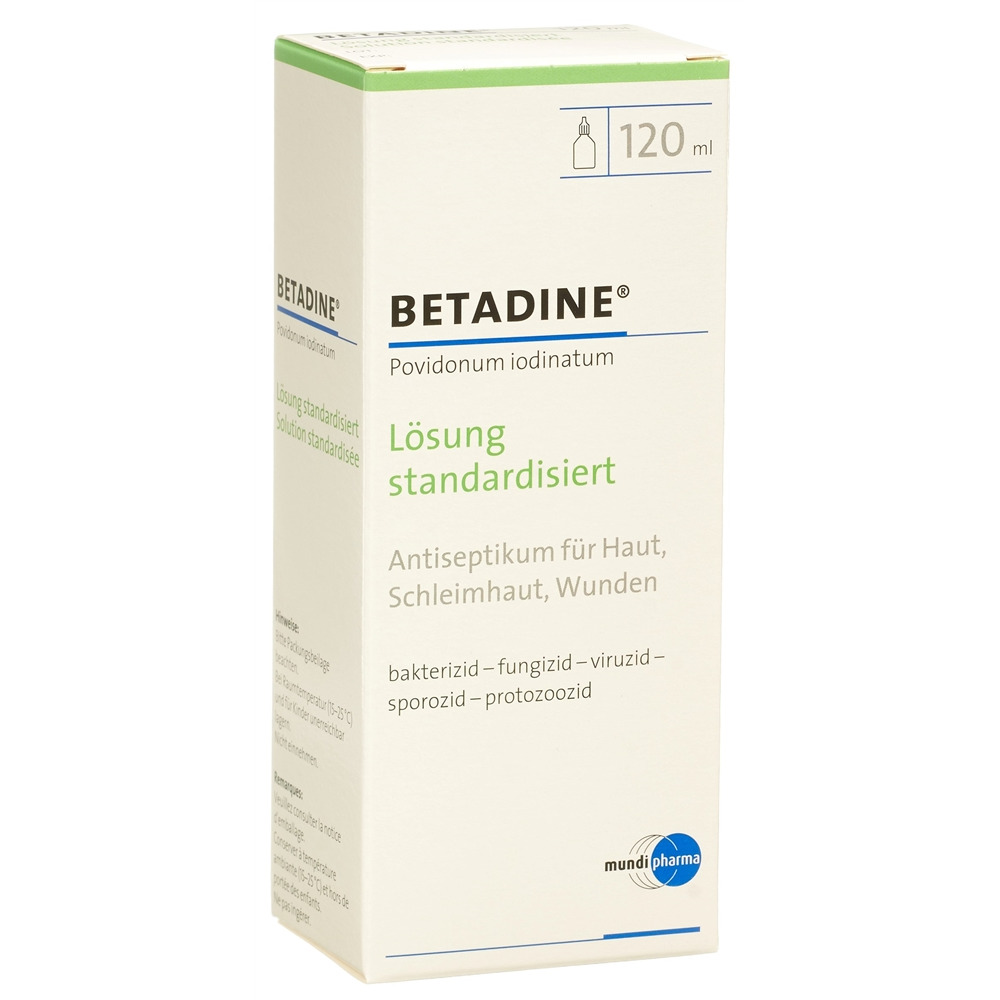 Betadine solution désinfectante, image principale