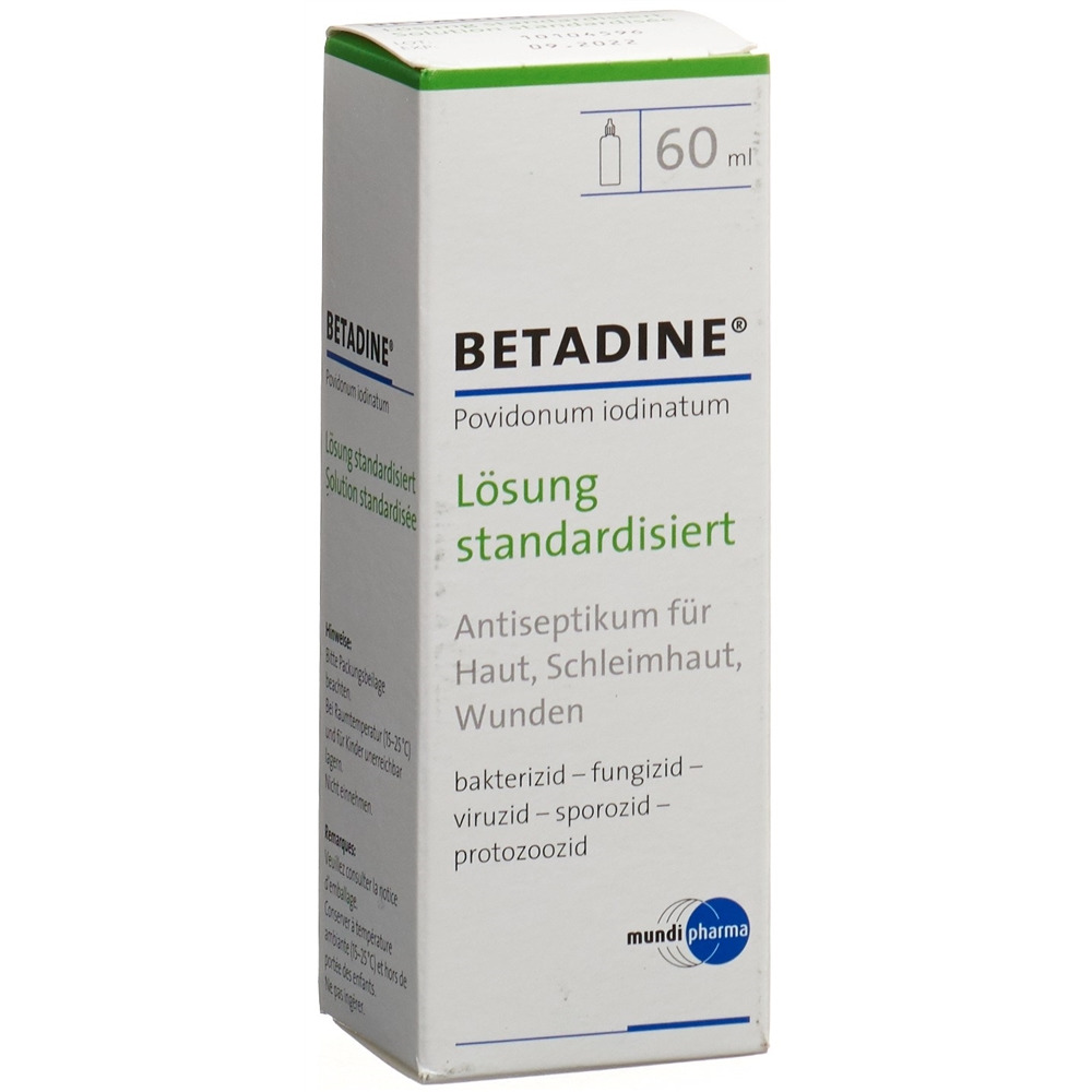 Betadine solution désinfectante, image principale