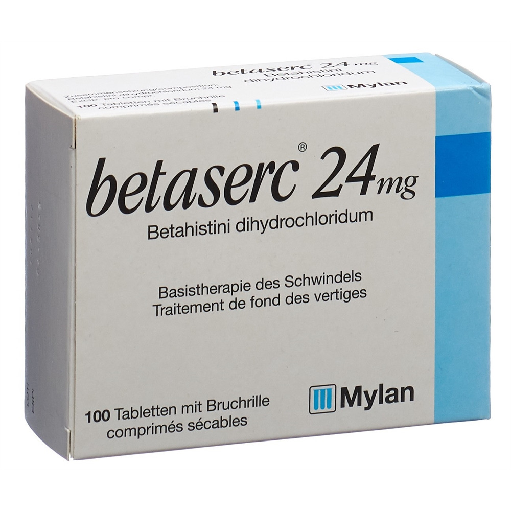 Betaserc Tabl 24 mg Blist 100 Stk, Hauptbild