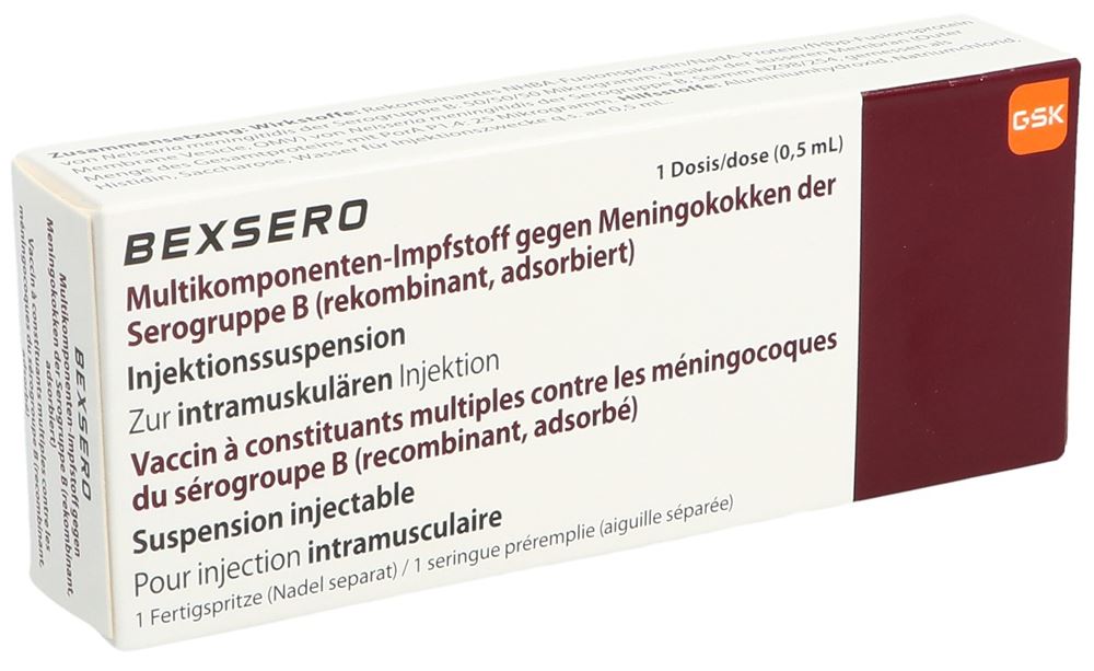 BEXSERO susp inj ser pré 0.5 ml, image principale