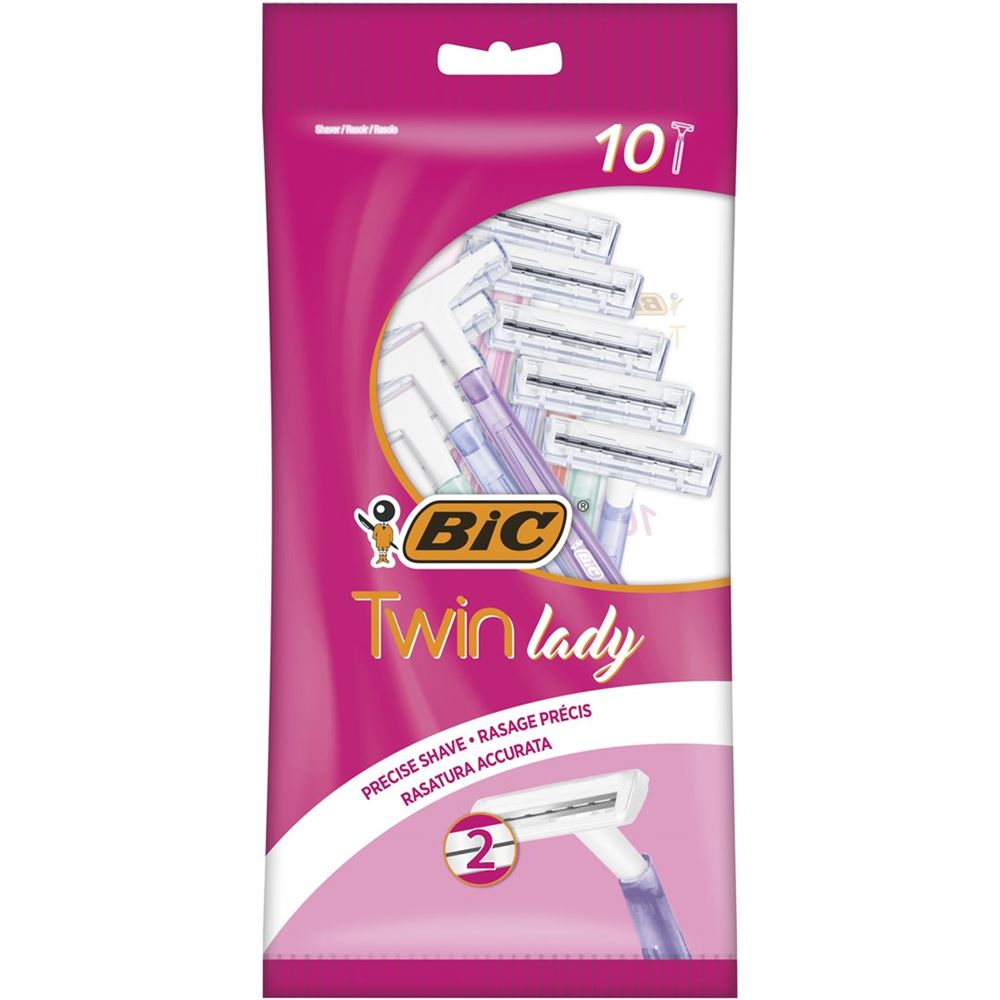 Bic Twin Lady 2-Klingenrasierer für die Frau