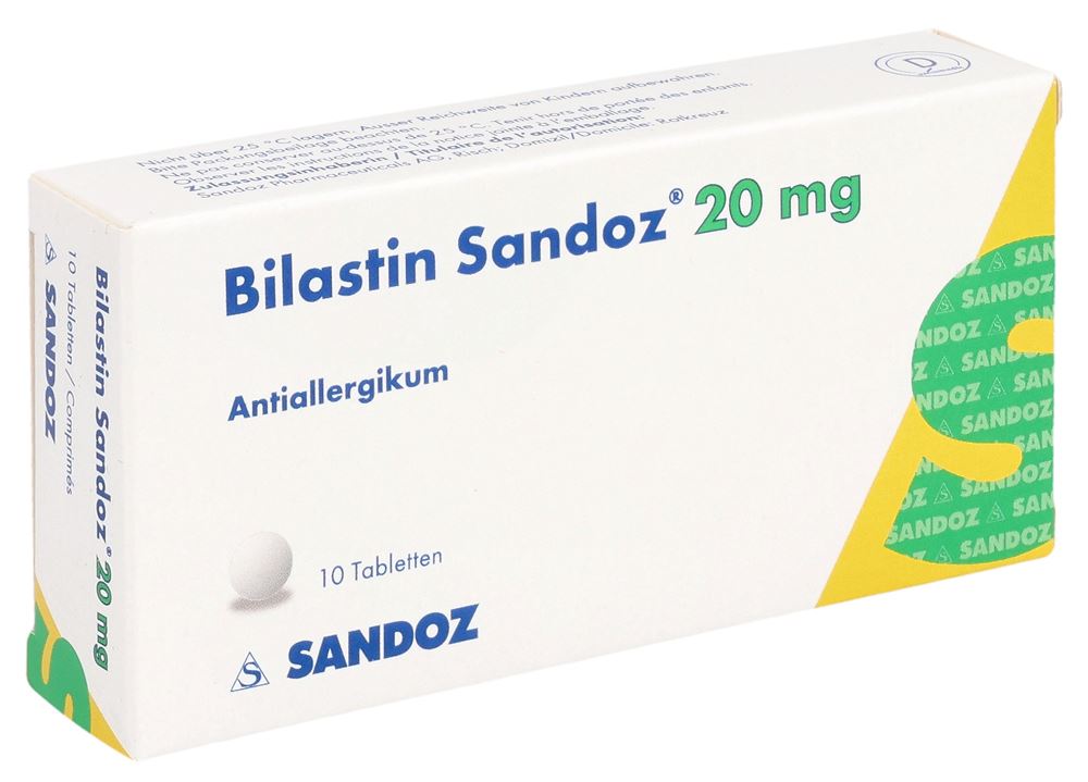 BILASTINE Sandoz 20 mg