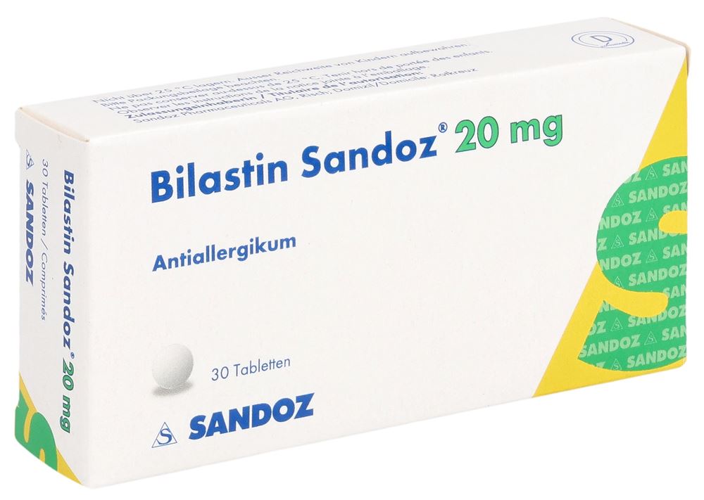 BILASTINE Sandoz 20 mg