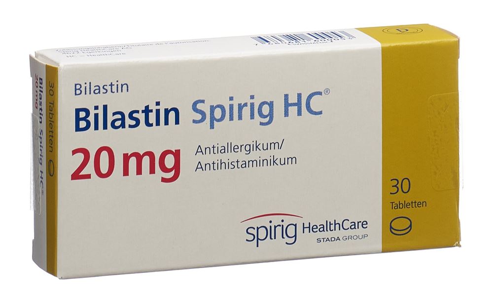 BILASTINE Spirig HC 20 mg, image principale