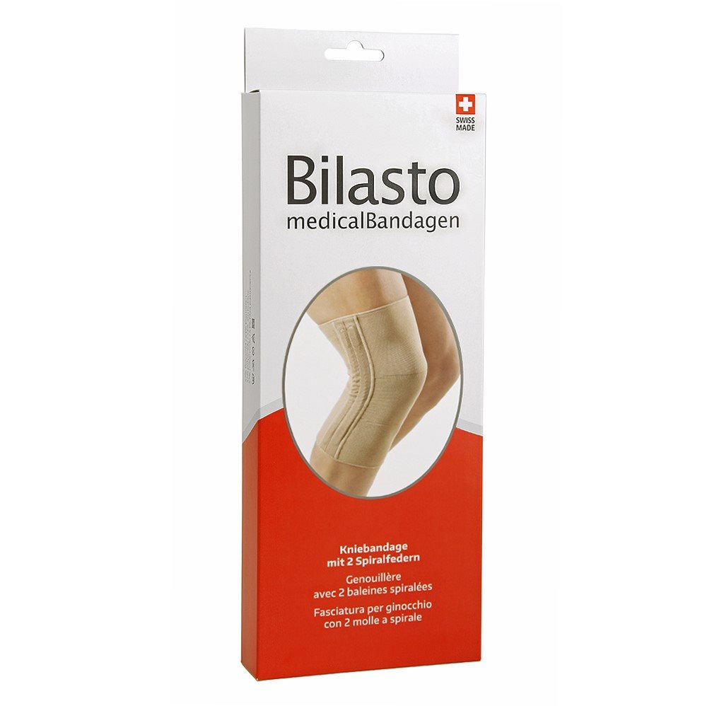 BILASTO Kniebandage mit Spiralfedern