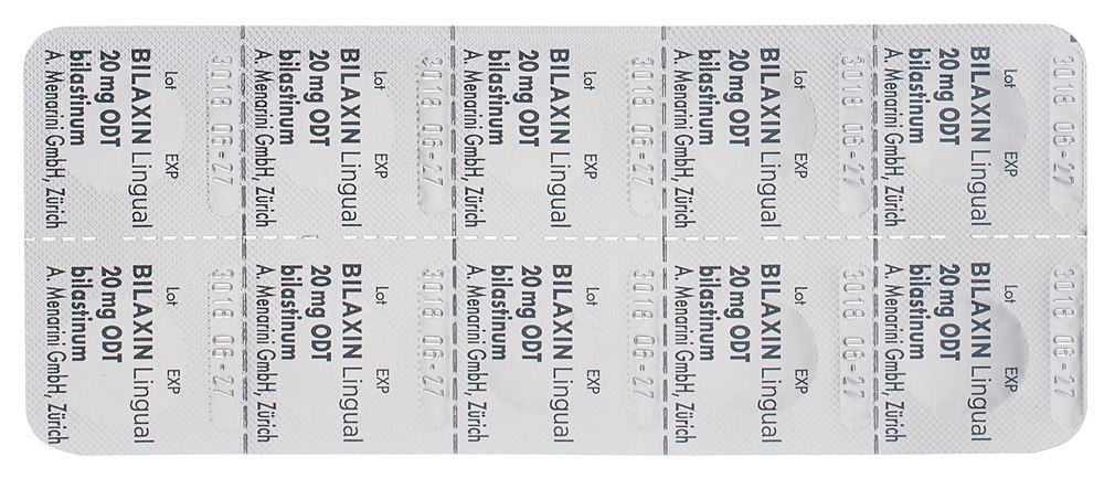 Bilaxin lingual 20 mg, image 4 sur 5