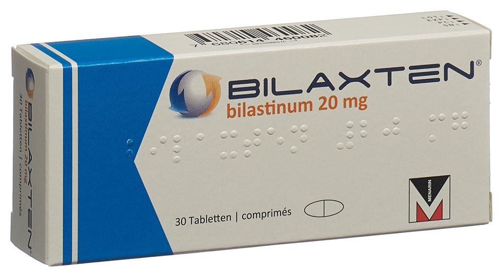 BILAXTEN cpr 20 mg blist 30 pce, image principale