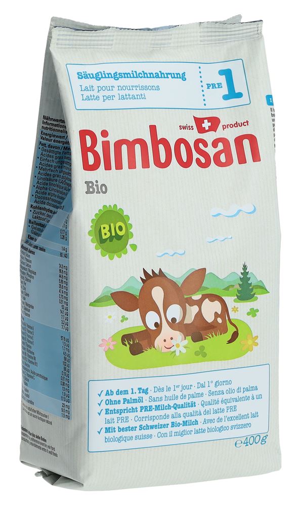 BIMBOSAN Bio 1 lait pour nourrissons