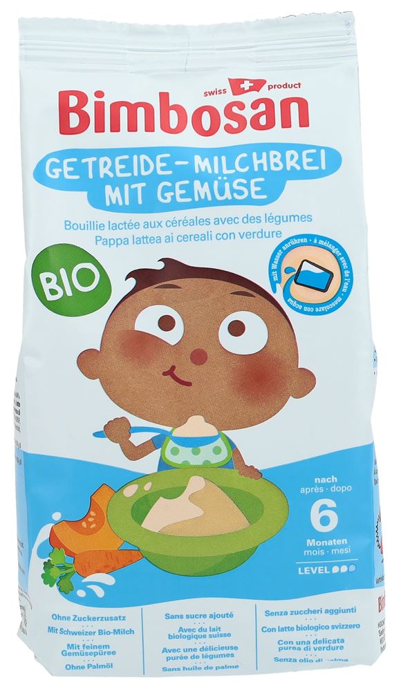 BIMBOSAN Bio-Getreide-Milchbrei, Hauptbild