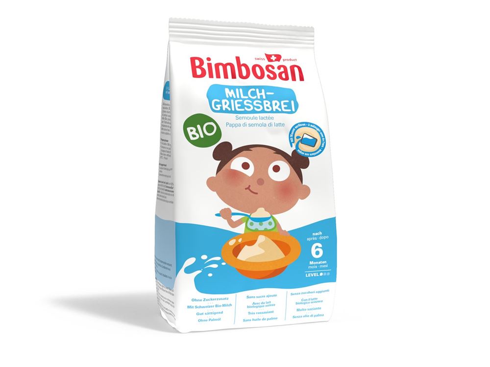 BIMBOSAN Bio-Milchgriessbrei, Hauptbild