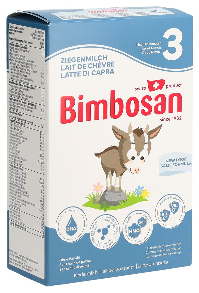 BIMBOSAN lait de chèvre 3 lait croissance